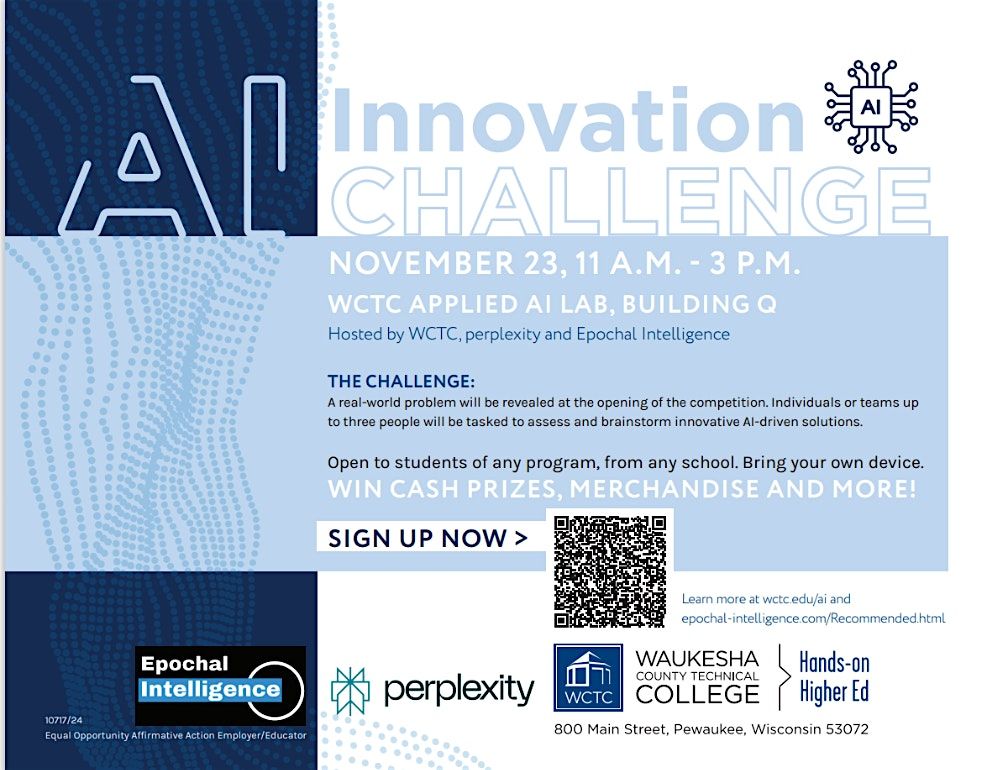 WCTC's AI Innovation Challenge