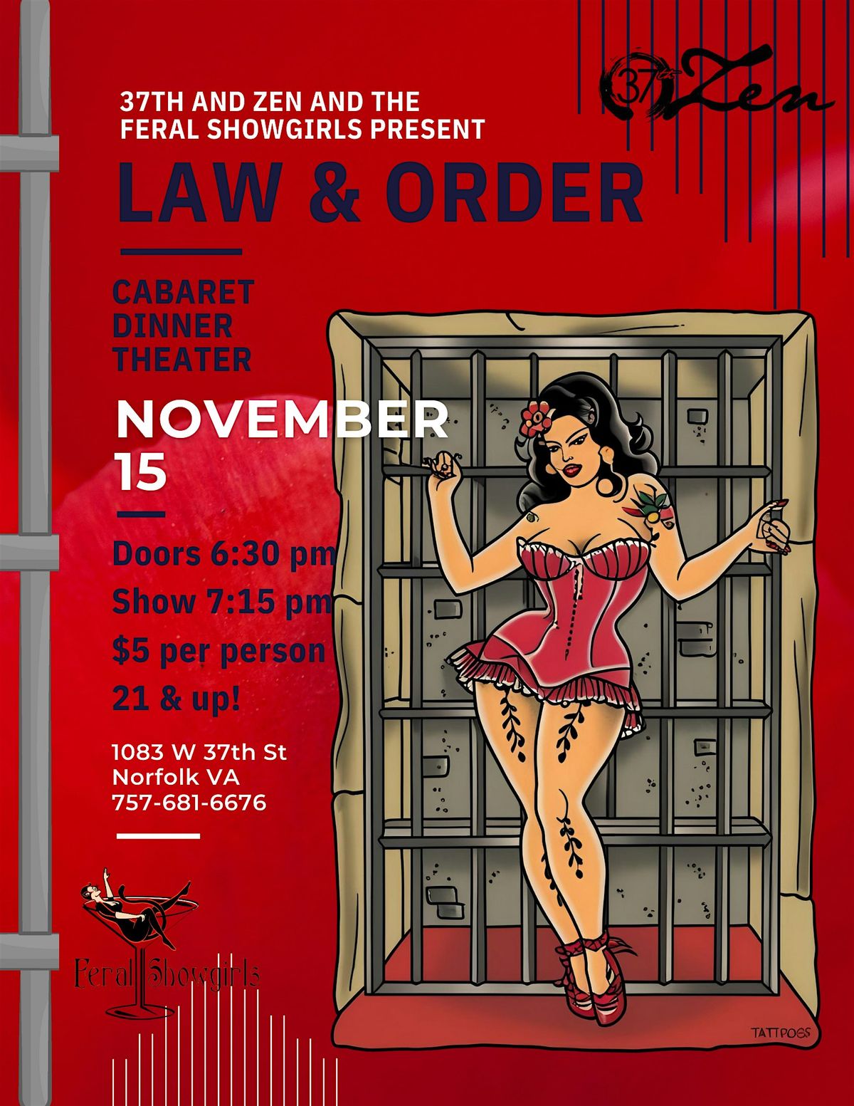 Cabaret Dinner Theater: Law & Order Edition!