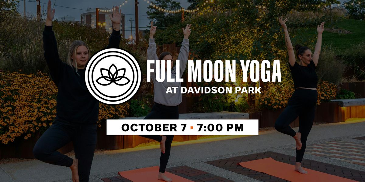 Full Moon Yoga at Davidson Park
