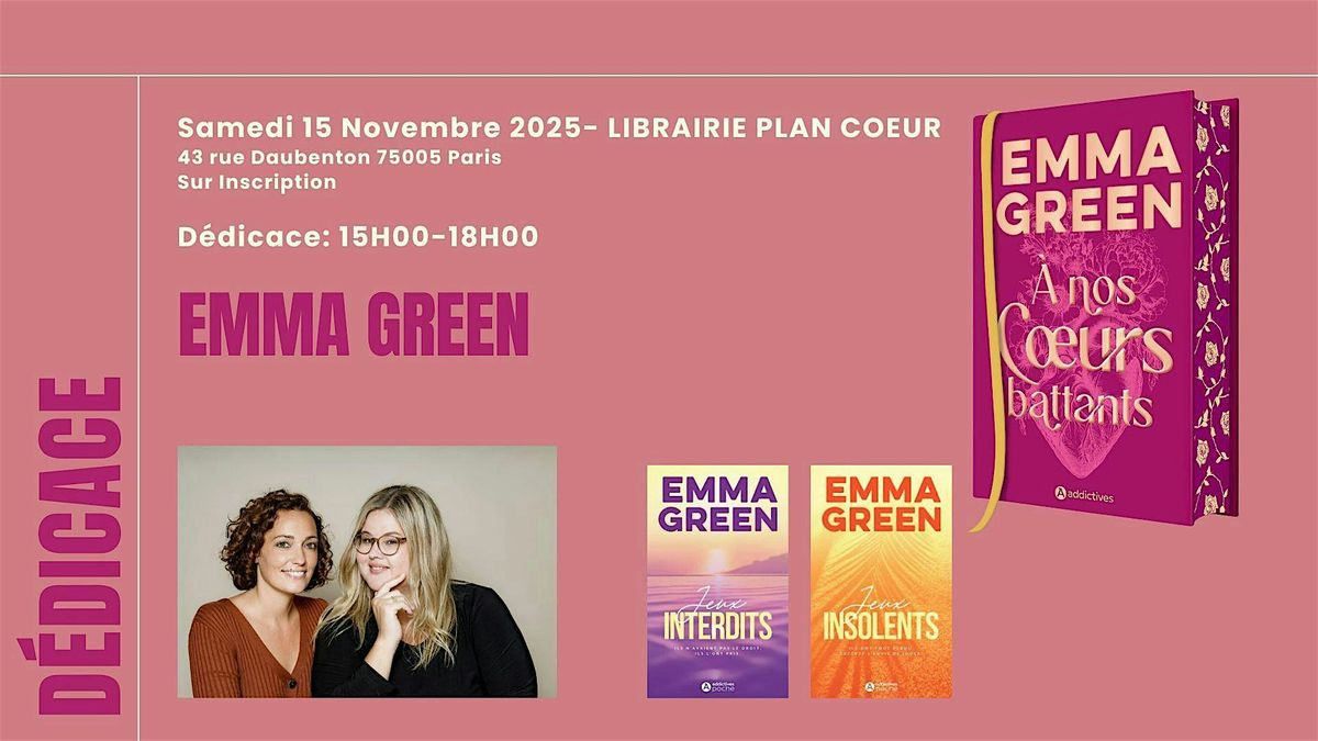 DEDICACE EMMA GREEN