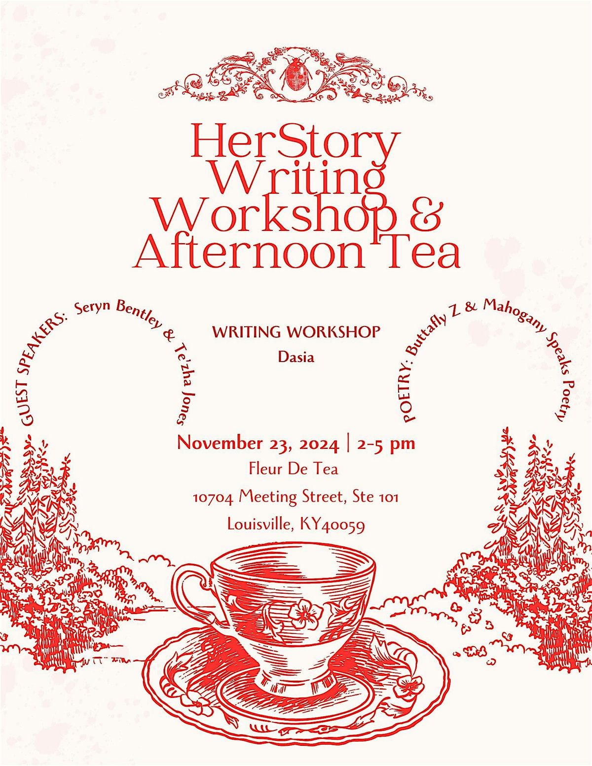 HerStory Writing Workshop & Afternoon Tea