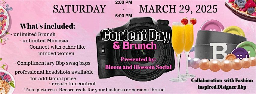 Brunch and Create Through HER lens: Sip, Snap, and Slay!