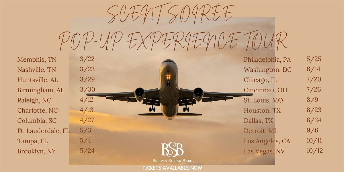 Scent Soir\u00e9e Pop Up Experience Tour