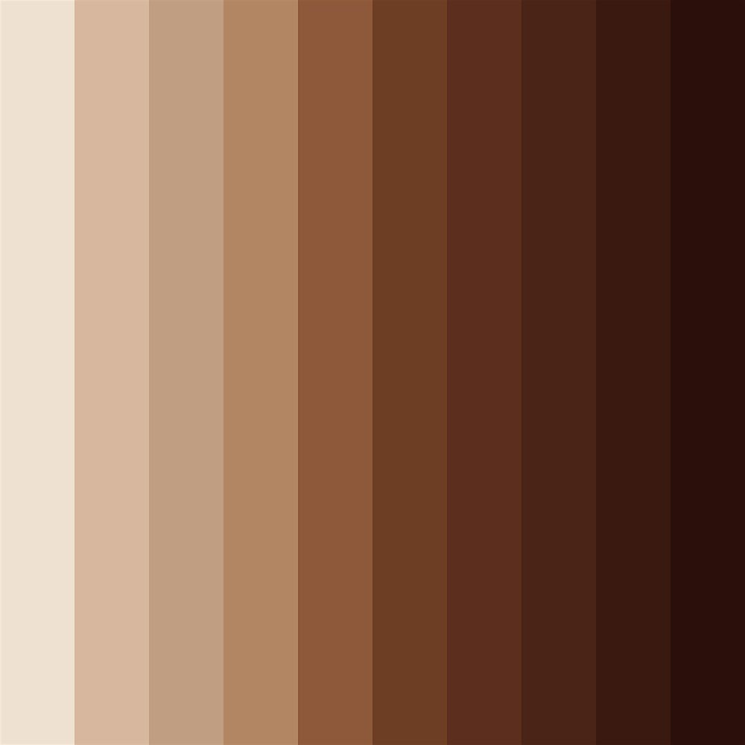 HUES SHADES OF BROWN - LABOR DAY MONDAY {Mon Sept 1}