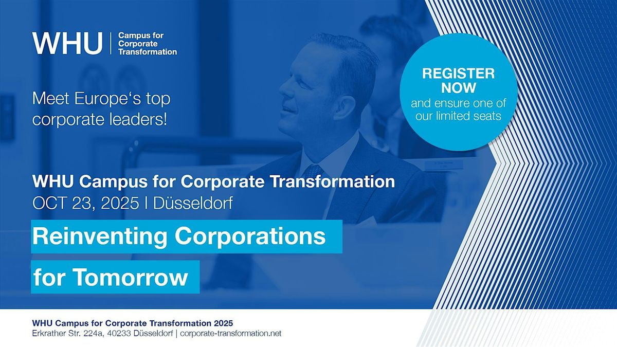 Reinventing Corporations for Tomorrow