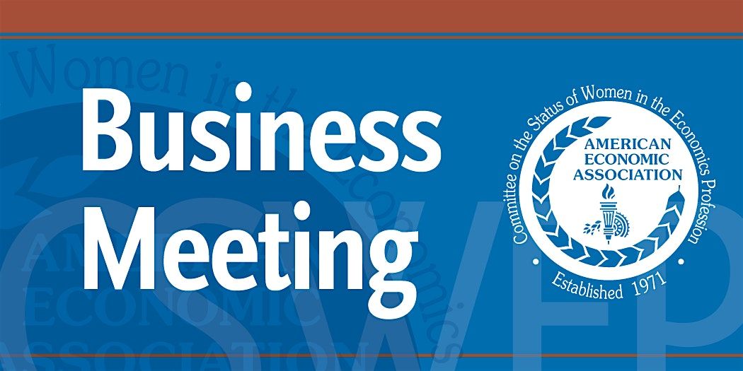 CSWEP 2026 Business Meeting & Award Ceremony Luncheon 1\/4\/2026