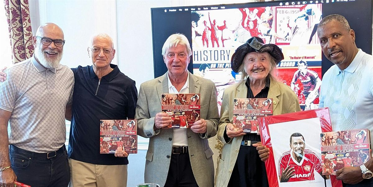 Manchester United Book Signing and Football Art Sale