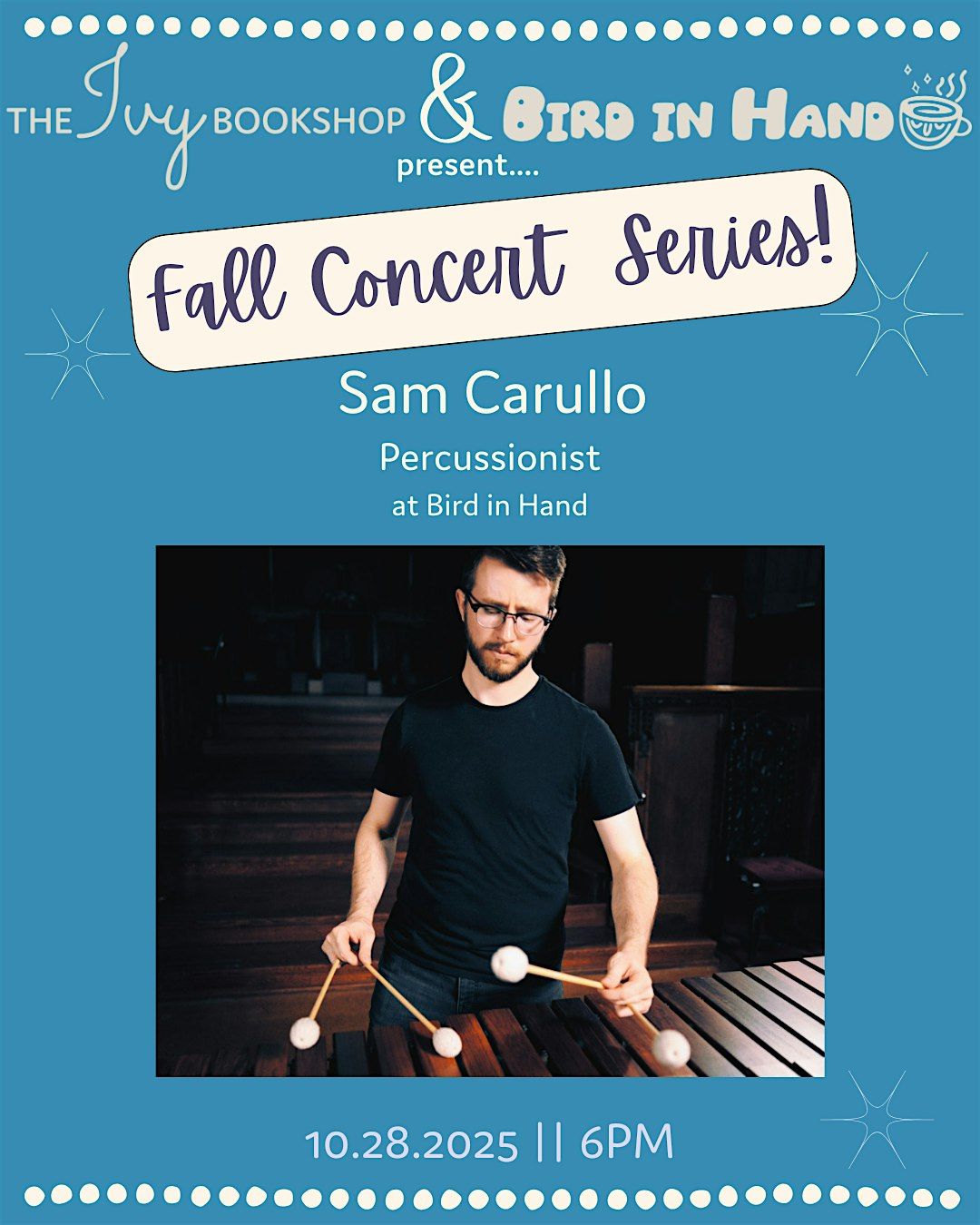 Fall Concert Series: Sam Carullo, Percussionist