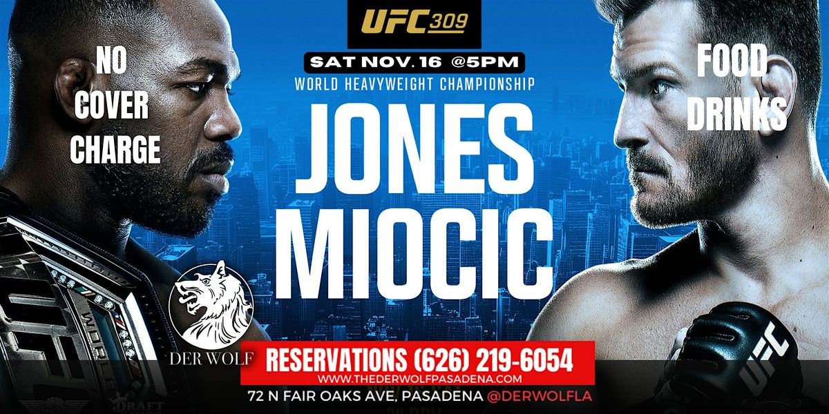 Official Viewing for UFC 309 Jones v Miocic