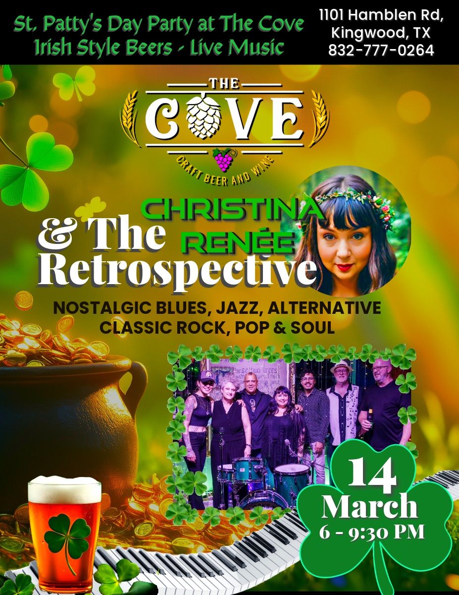 The Cove St. Patty\u2019s Day Party with Christina Ren\u00e9e & The RETROspective 