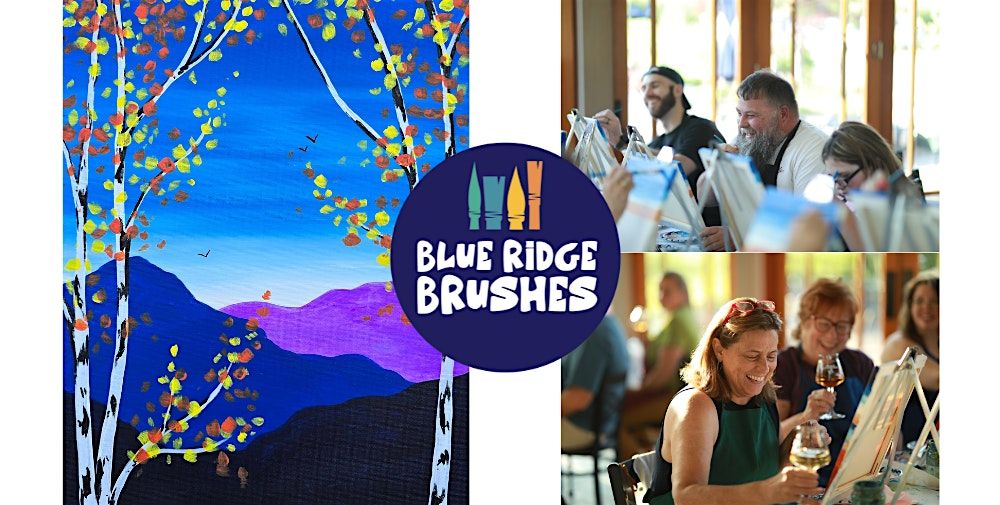 Paint + Sip: "Golden Birch View" at White Oak Lavender Farm Vineyard