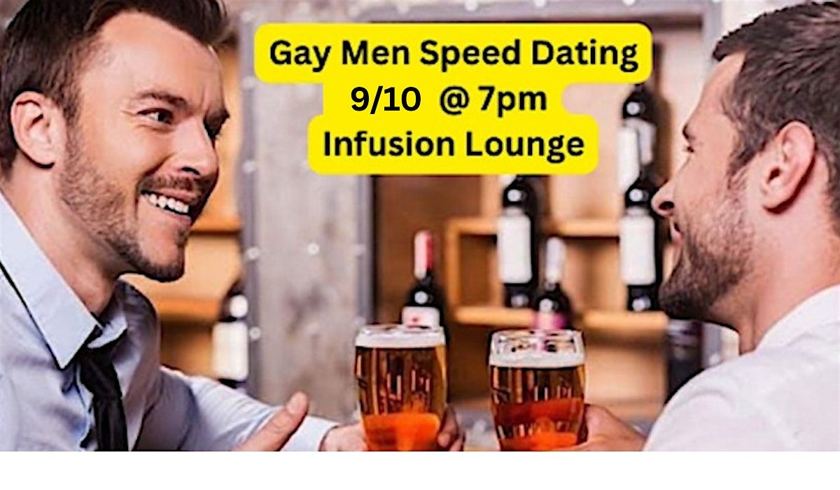 Gay Men Speed Dating!