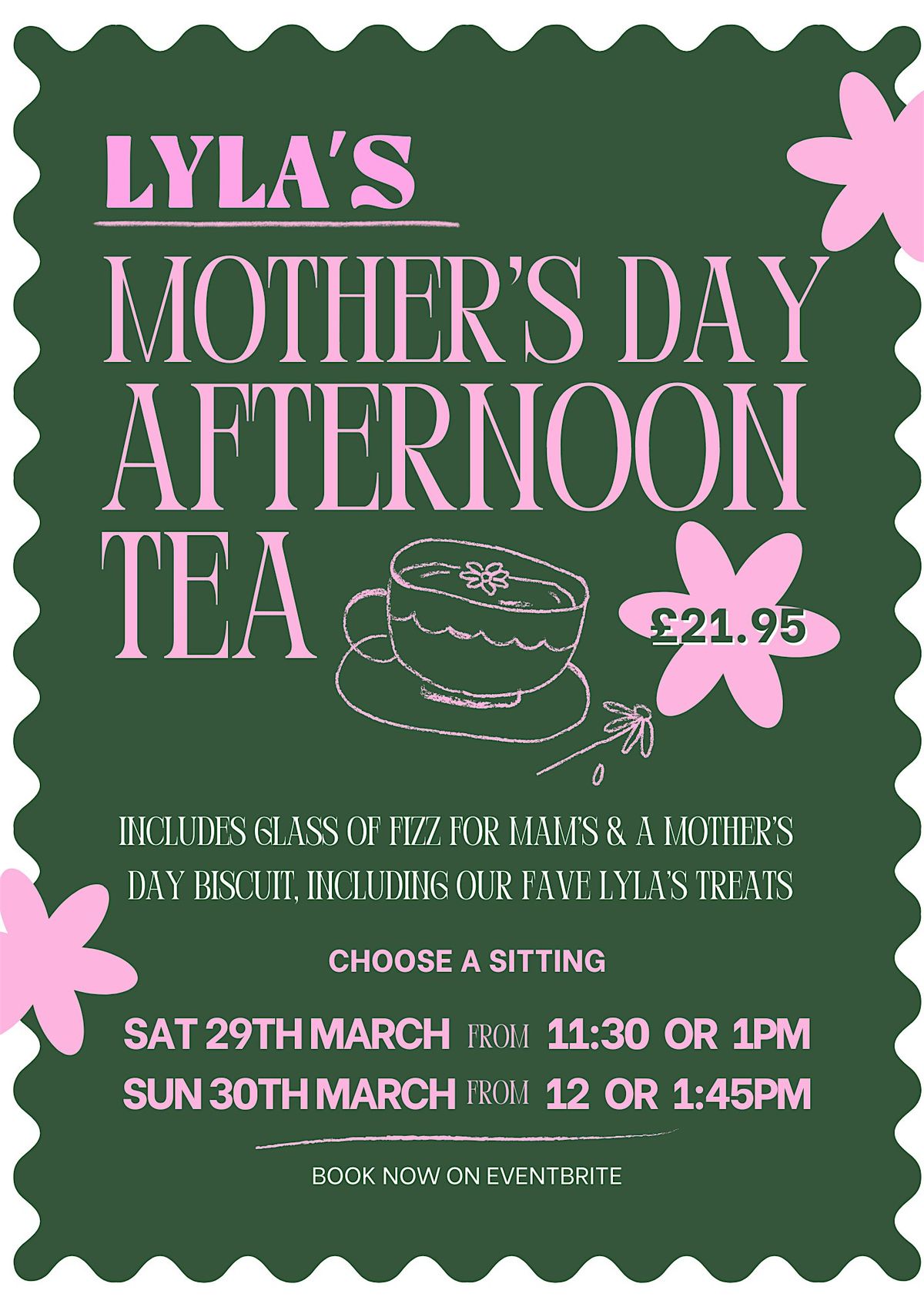 Mother's Day Afternoon Tea