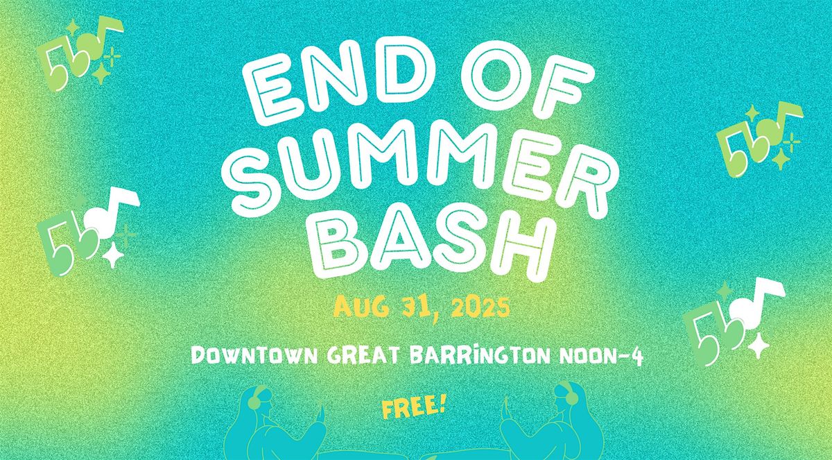 End of Summer Bash
