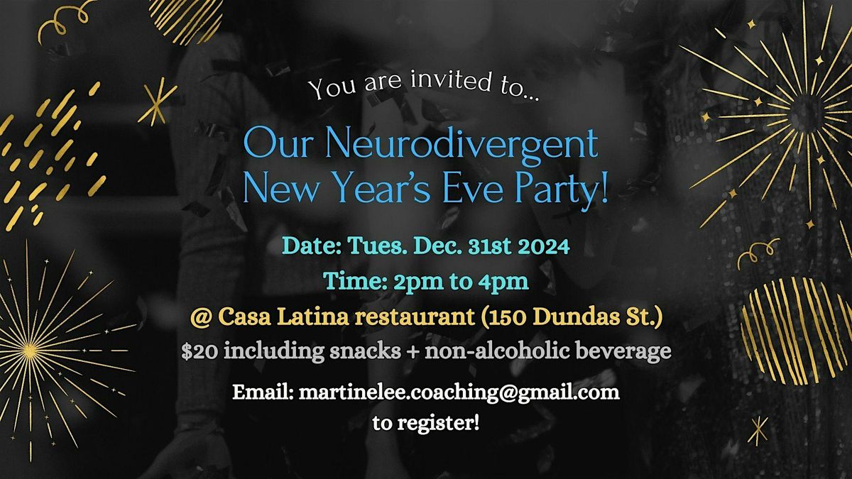 Neurodivergent New Year's Eve Party