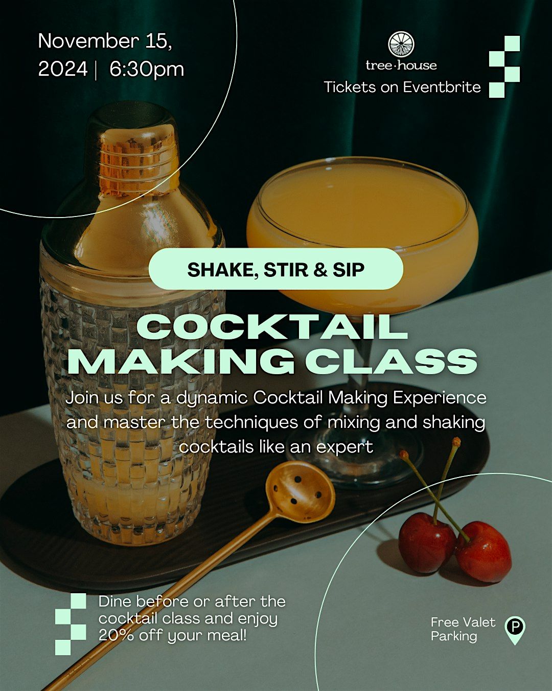 Mixology Class - Shake, Stir & Sip!