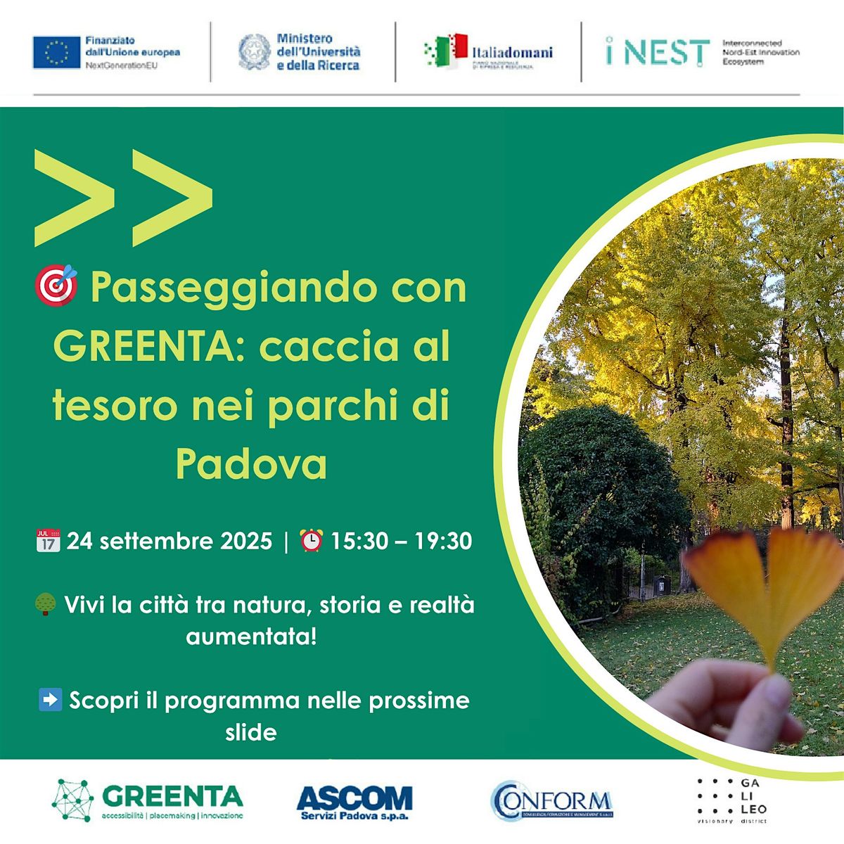 Passeggiando con Greenta