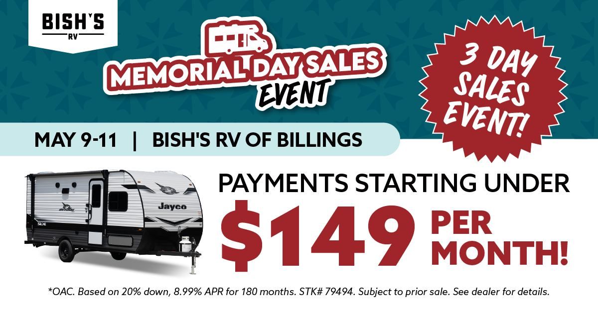 Memorial Day Sales Event - Bish's RV