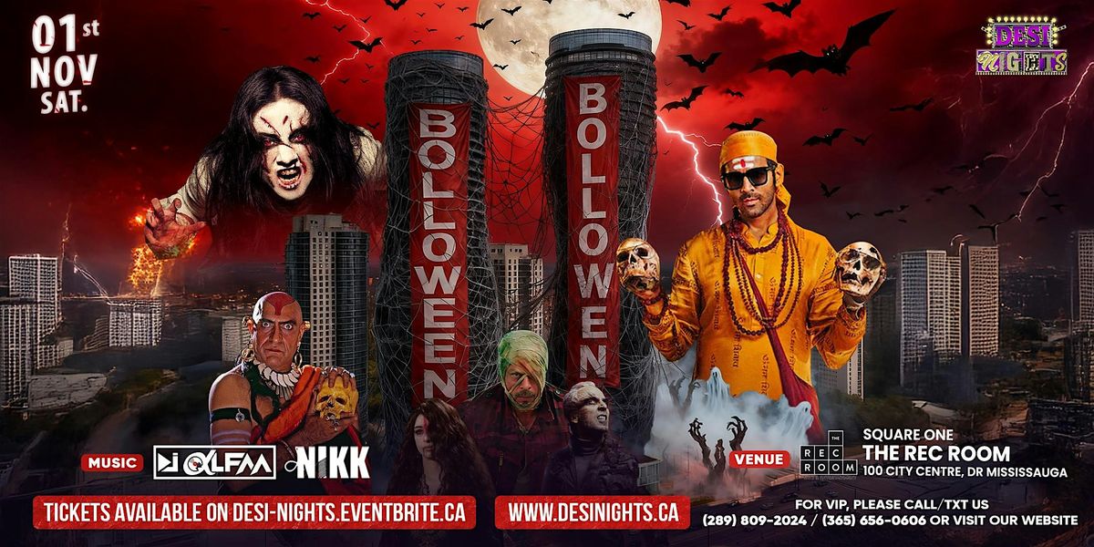 Bolloween @ MISSISSAUGA - Mississauga's Biggest Bollywood Halloween Party
