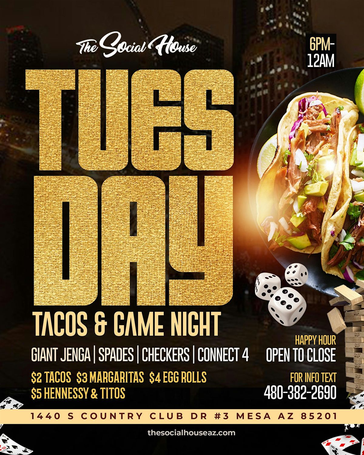 TACO TUESDAY & GAME NITE