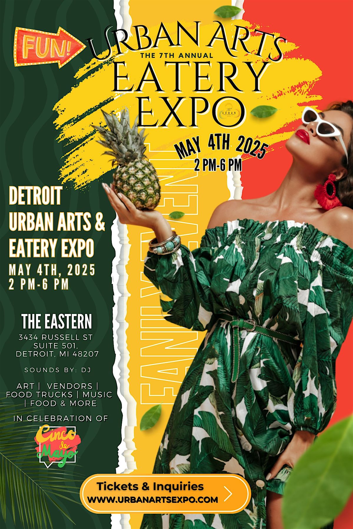 URBAN ARTS AND EATERY EXPO CINCO DE MAYO