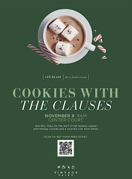 Cookies with the Clauses - Welcome Santa Event