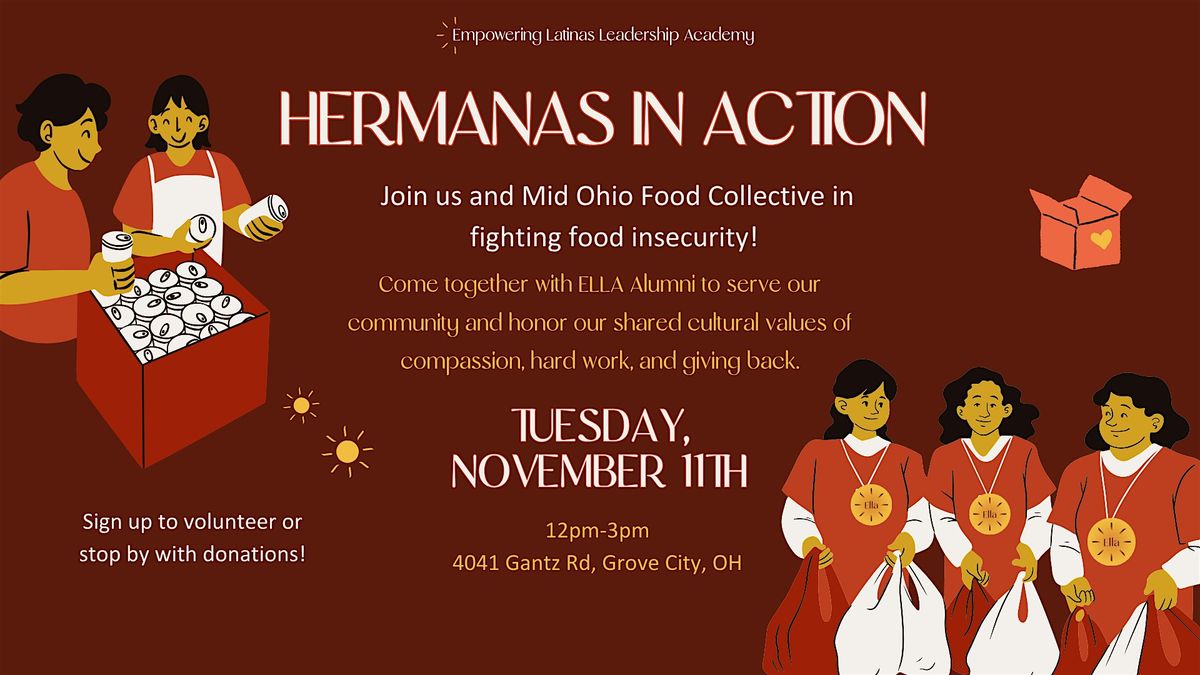 Hermanas in Action: Volunteer at the Mid-Ohio Food Collective
