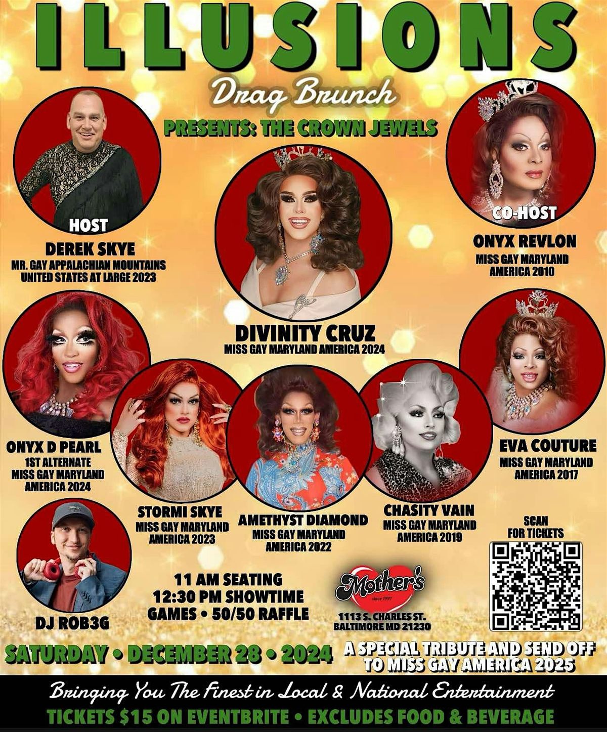 Illusions Drag Brunch\/ Crown Jewels