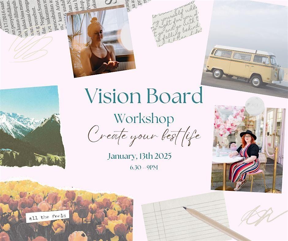 Create Your Best Life: Vision Board Evening with Caroline