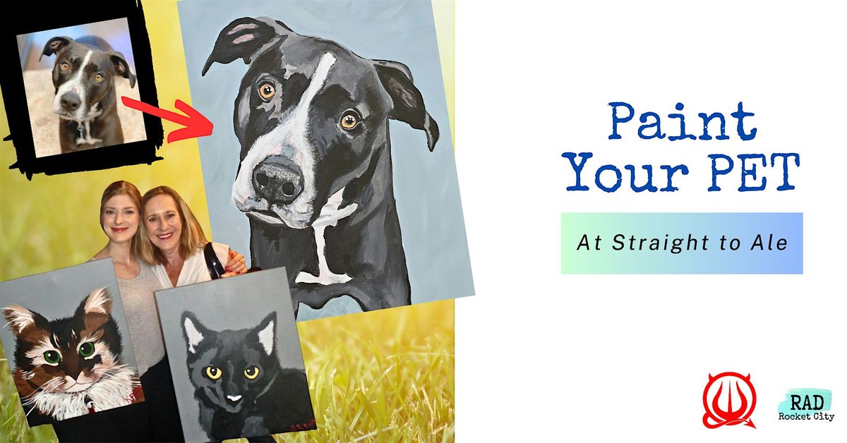 Paint Your Pet at Straight to Ale