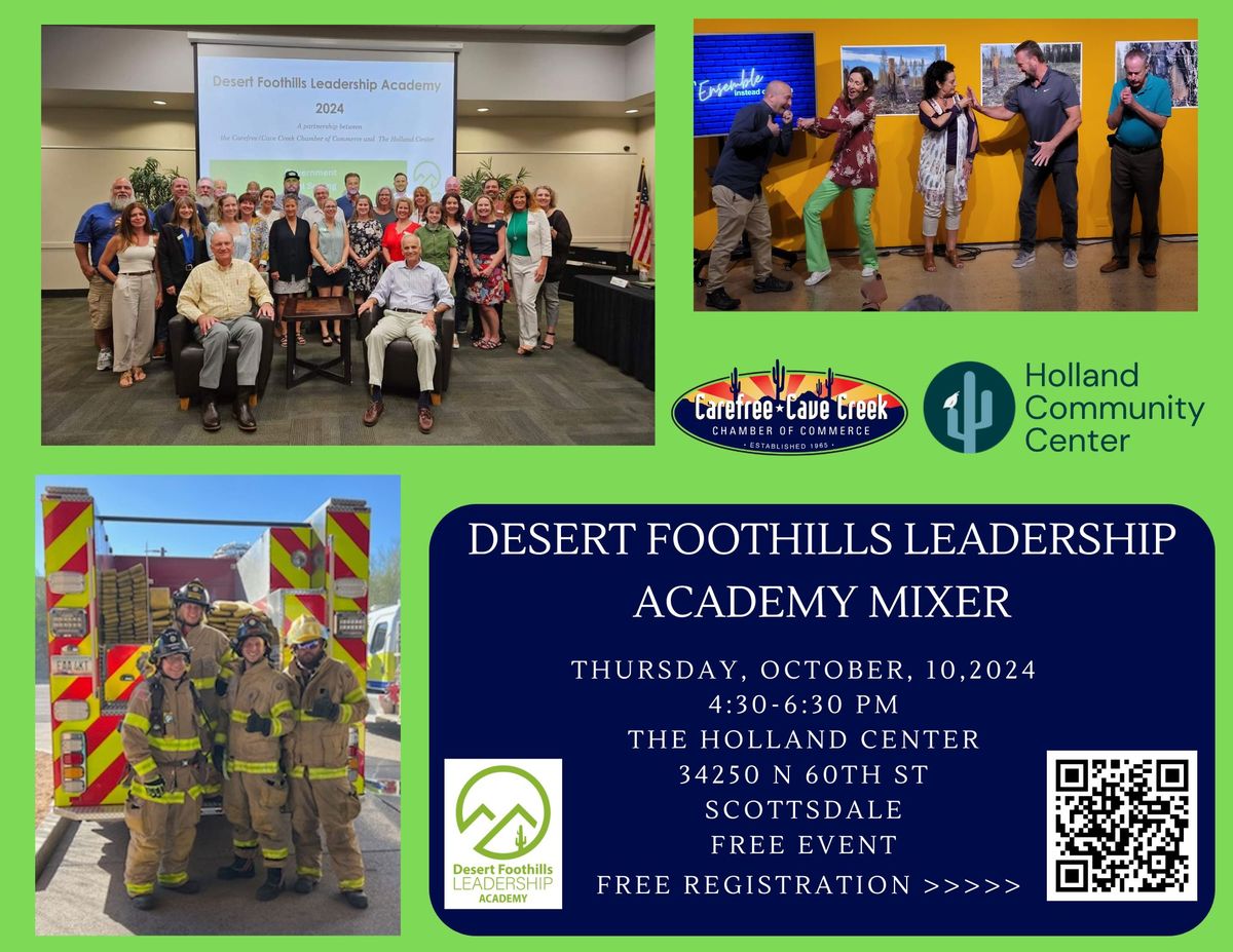 Desert Foothills Leadership Academy Mixer