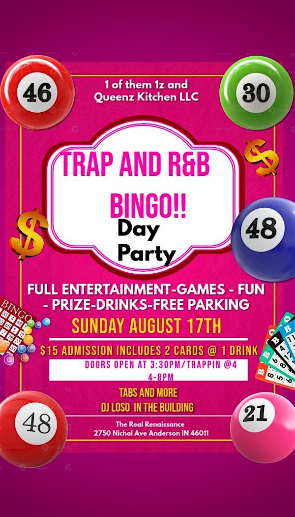 Trap And R&B BINGO