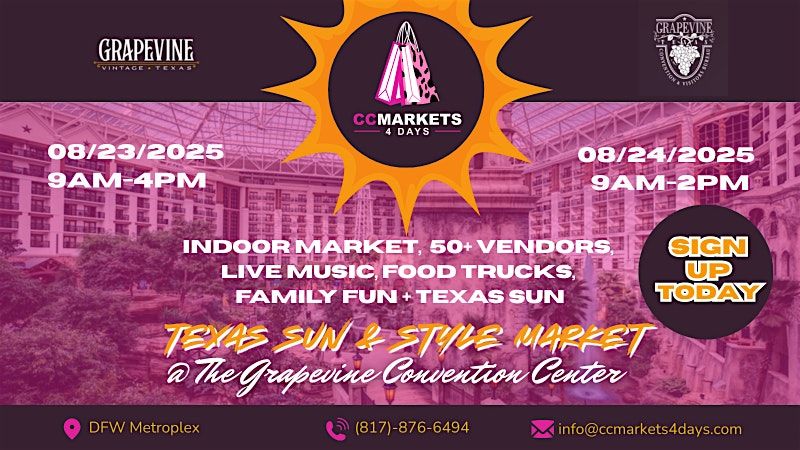 Texas Sun & Style Market @ Grapevine Convention Center