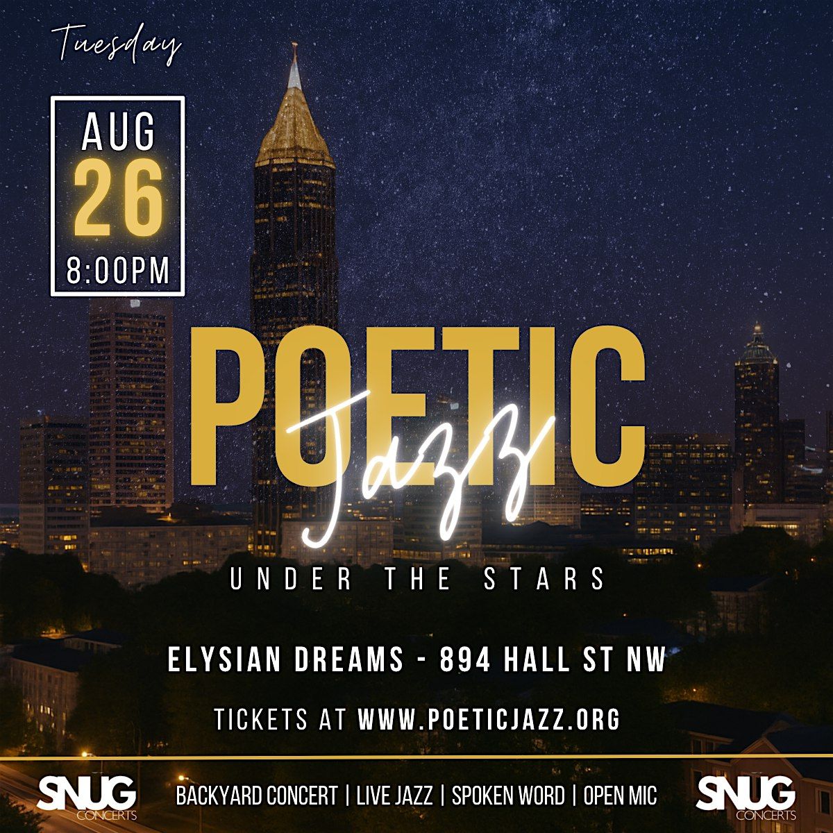 Poetic Jazz: Under the Stars