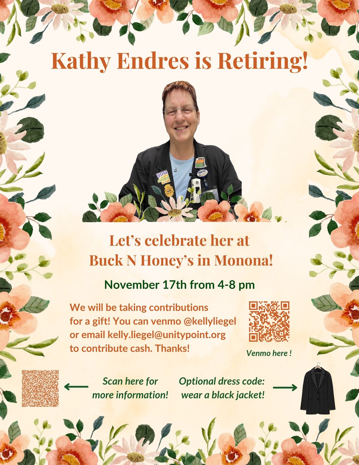 Kathy Endres Retirement Party! 