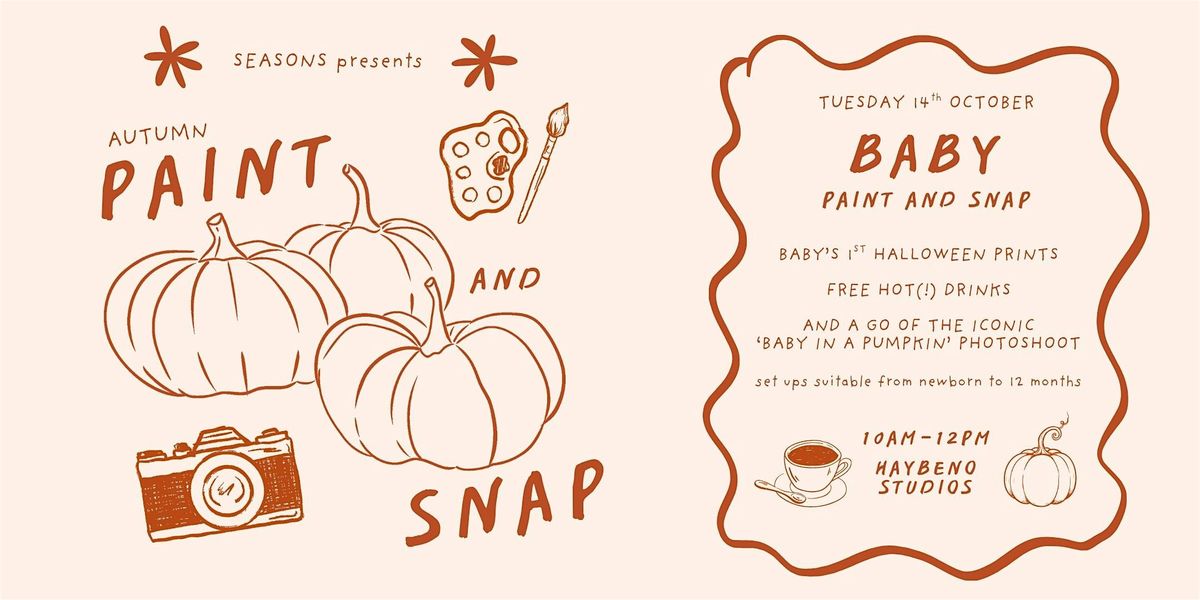 Baby Autumn Paint and Snap