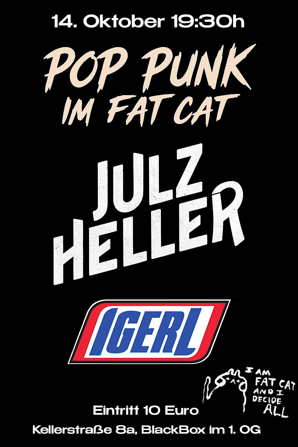 JULZ HELLER + IGERL live @FAT CAT