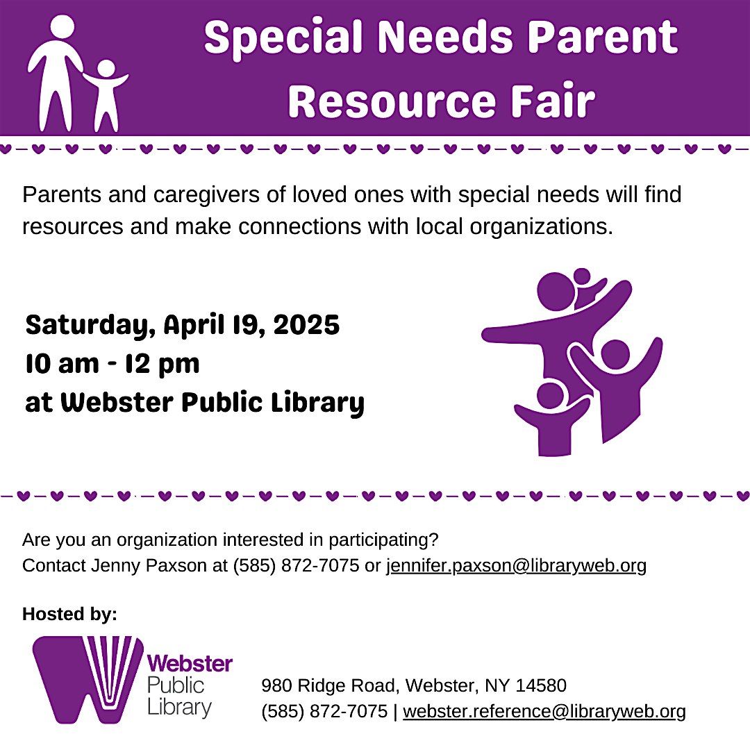 Special Needs Parent Resource Fair