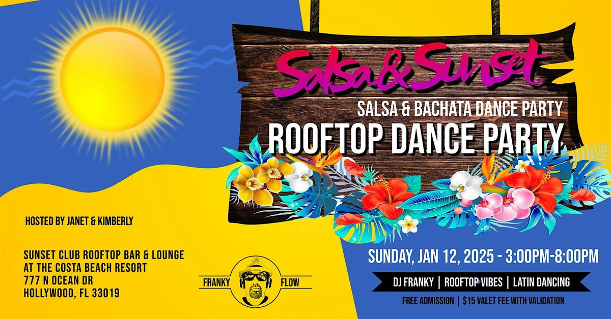 Salsa & Sunset Rooftop Party