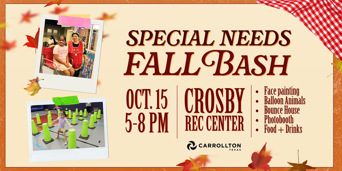 Special Needs Fall Bash
