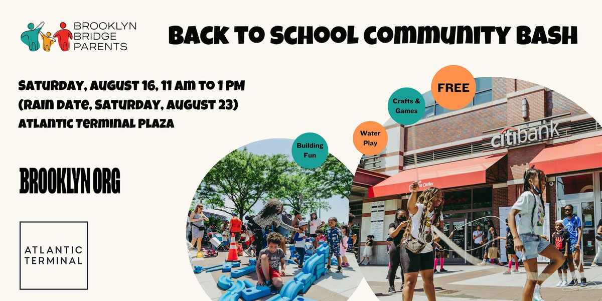 Back to School Community Bash