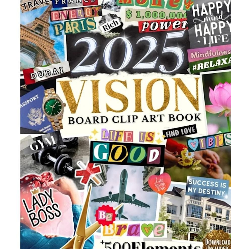 Vision Board 2025 x Sharpsburg