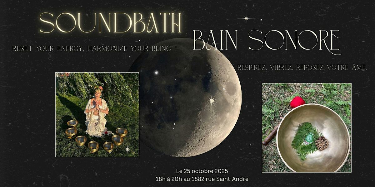 Divine Resonance Sound Bath\/ Bain Sonore