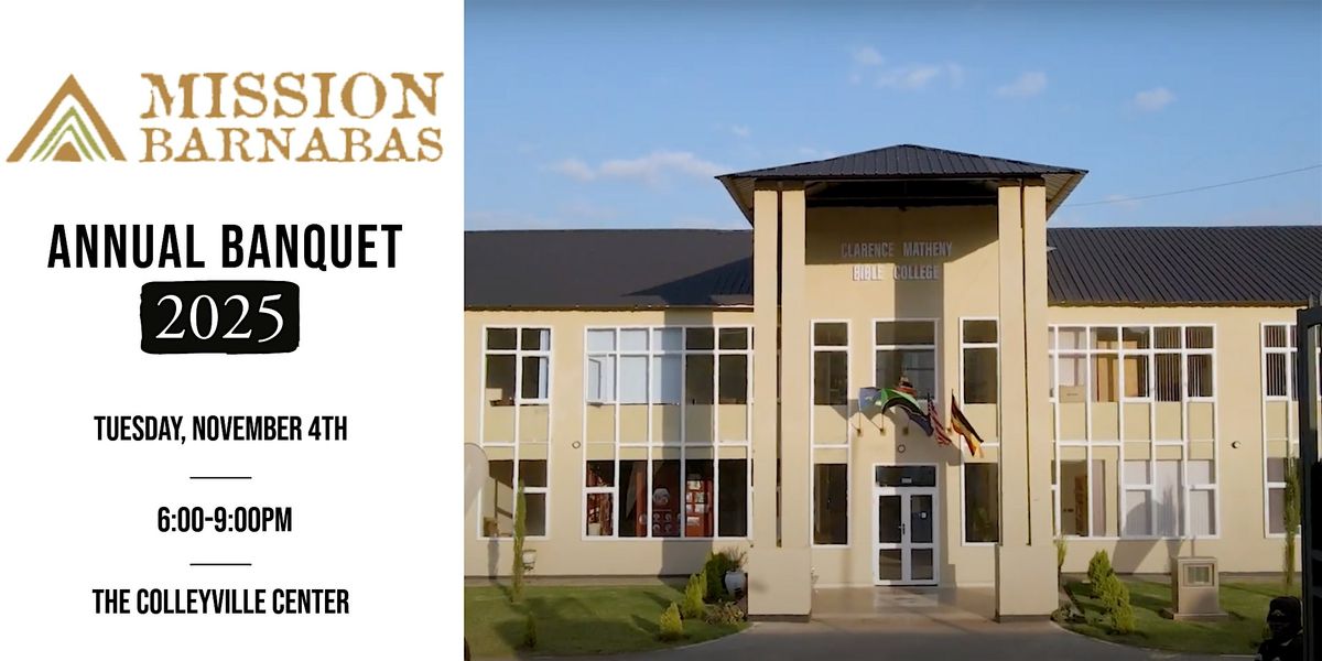 Mission Barnabas Annual Banquet 2025