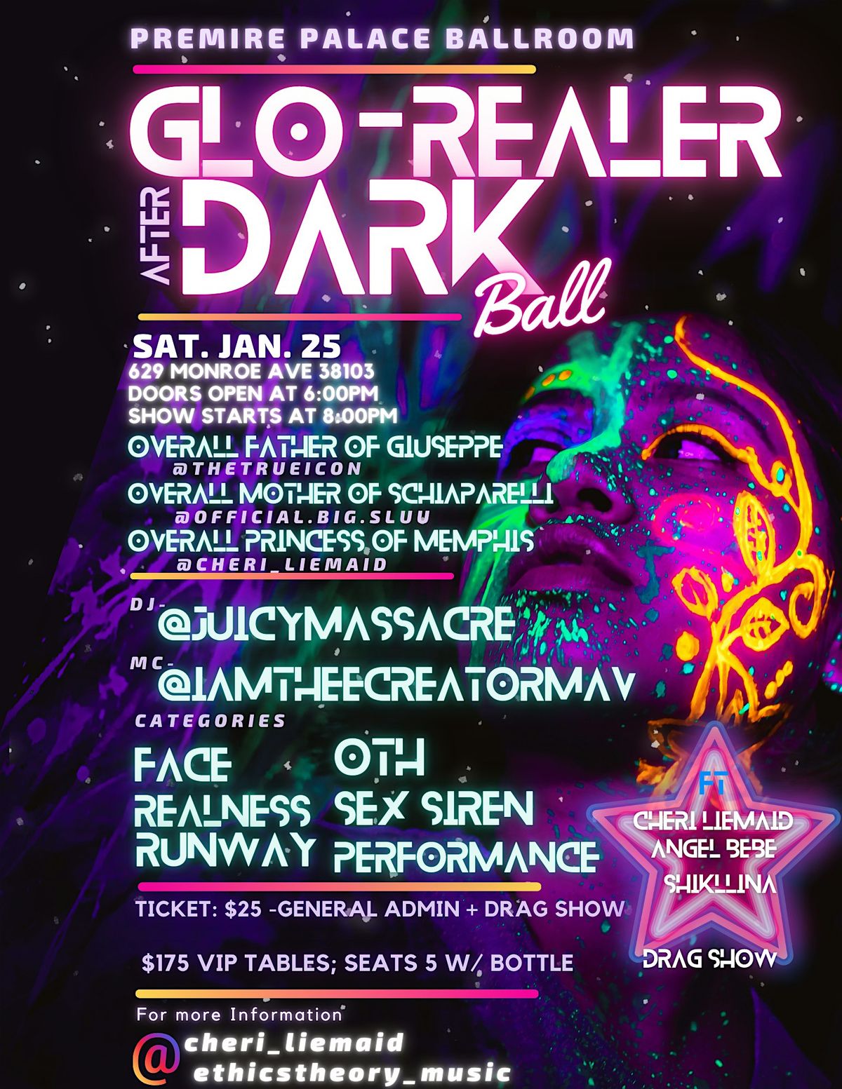 GLO-REALER  AFTER DARK BALL