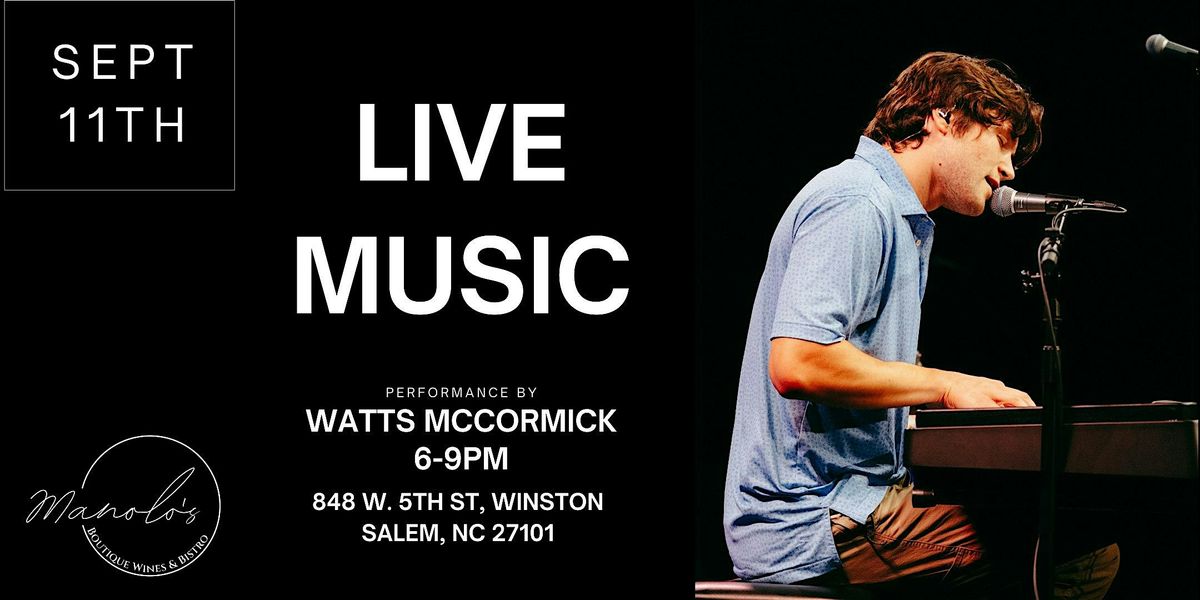 Live at Manolo\u2019s: An Evening with Watts