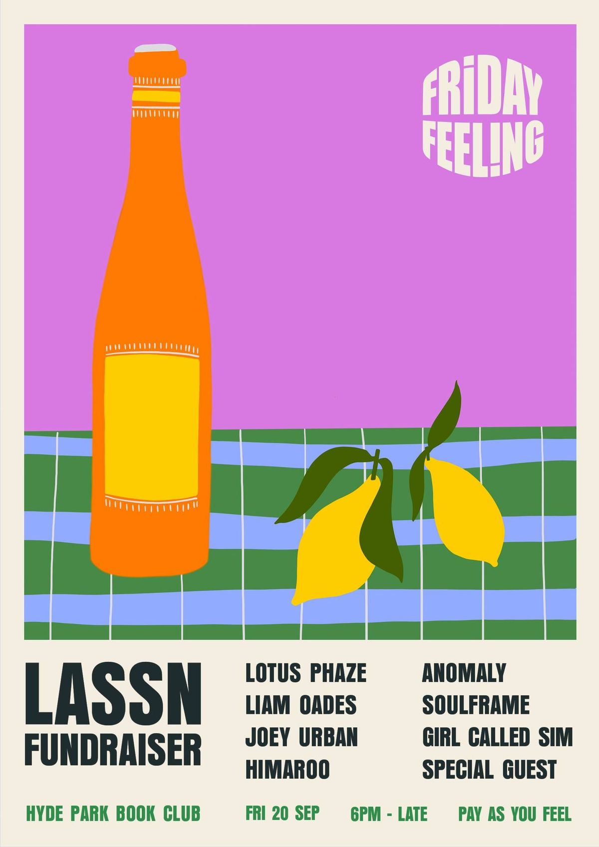 Friday Feeling: LASSN Fundraiser