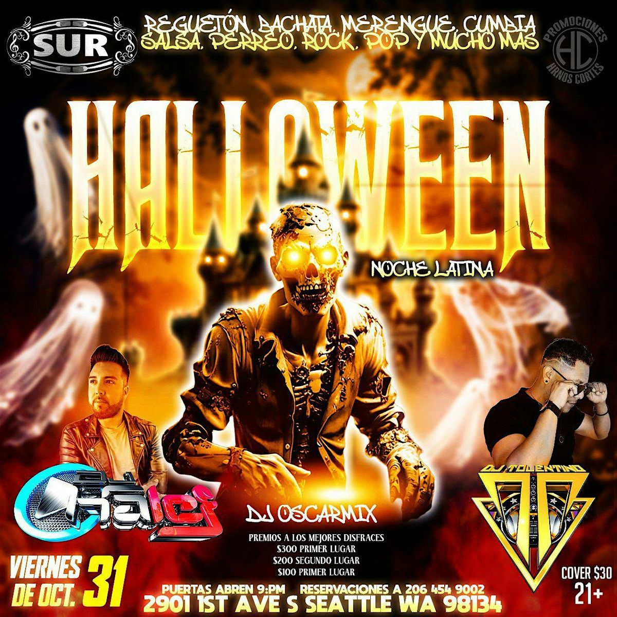 HALLOWEEN - Noche Latina