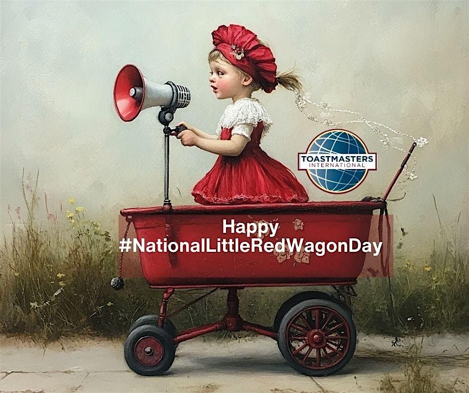 Celebrate #NationalLittleRedWagonDay with Wordspinners!