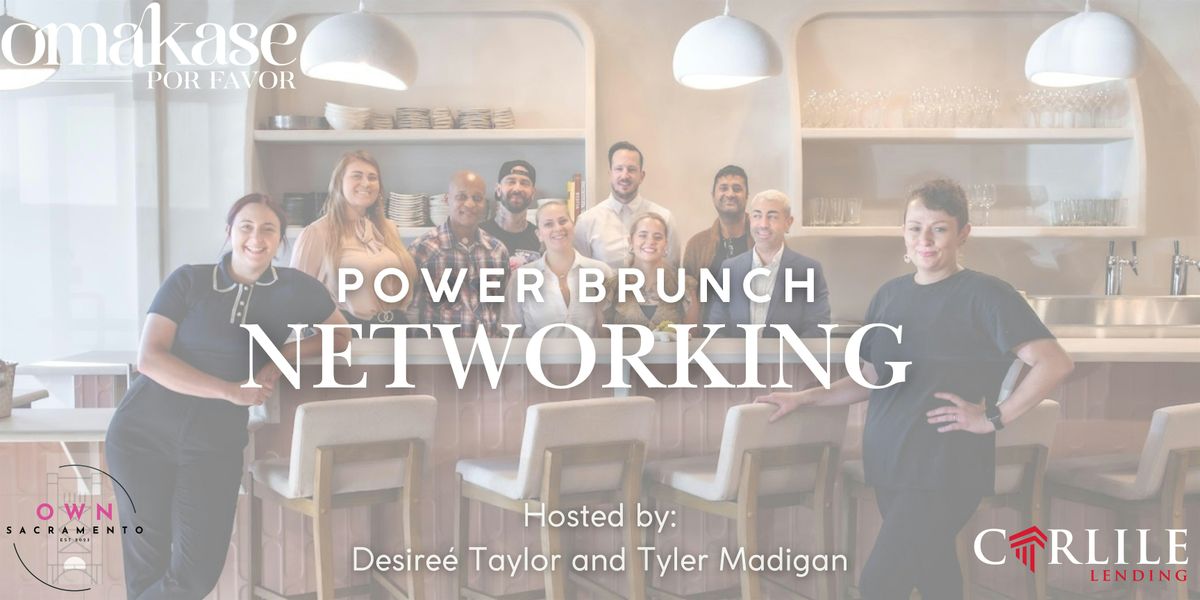 Power Brunch Networking for Entrepreneurs